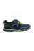 A Navy Sneakers from pediped in size 3T for boy. (Front View)