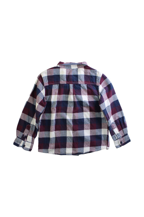 A Multicolour Long Sleeve Shirts from Petit Bateau in size 4T for boy. (Back View)