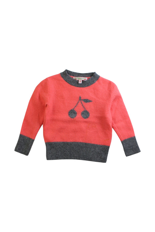 A Pink Knit Sweaters from Bonpoint in size 3T for neutral. (Front View)