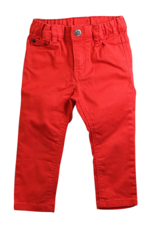 A Red Casual Pants from Jacadi in size 12-18M for neutral. (Front View)
