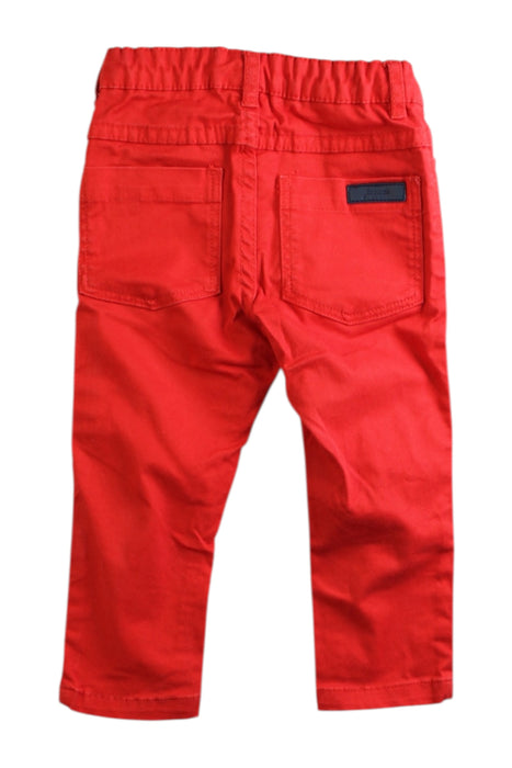 A Red Casual Pants from Jacadi in size 12-18M for neutral. (Back View)