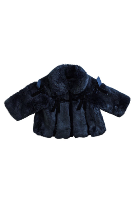 A Black Coats from Nicholas & Bears in size 3T for girl. (Front View)