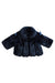 A Black Coats from Nicholas & Bears in size 3T for girl. (Front View)