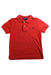 A Red Short Sleeve Polos from Polo Ralph Lauren in size 3T for boy. (Front View)