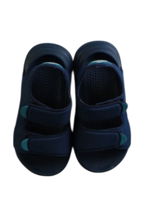 A Blue Sandals from Adidas in size 18-24M for boy. (Back View)