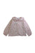 A Pink Long Sleeve Shirts from Laranjinha in size 6T for girl. (Front View)