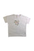 A Ivory Short Sleeve Tops from Jamie Kay in size 6T for girl. (Front View)