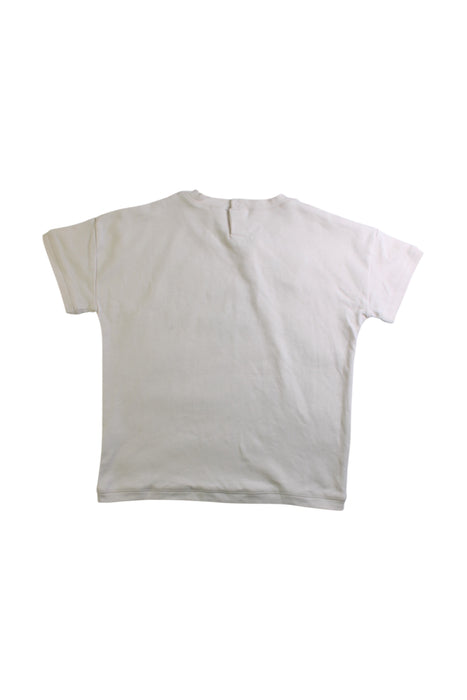 A Ivory Short Sleeve Tops from Jamie Kay in size 6T for girl. (Back View)