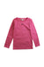 A Pink Long Sleeve Tops from Konges Sløjd in size 4T for girl. (Front View)