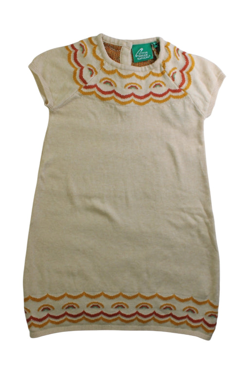 A Multicolour Long Sleeve Dresses from Little Green Radicals in size 4T for girl. (Front View)