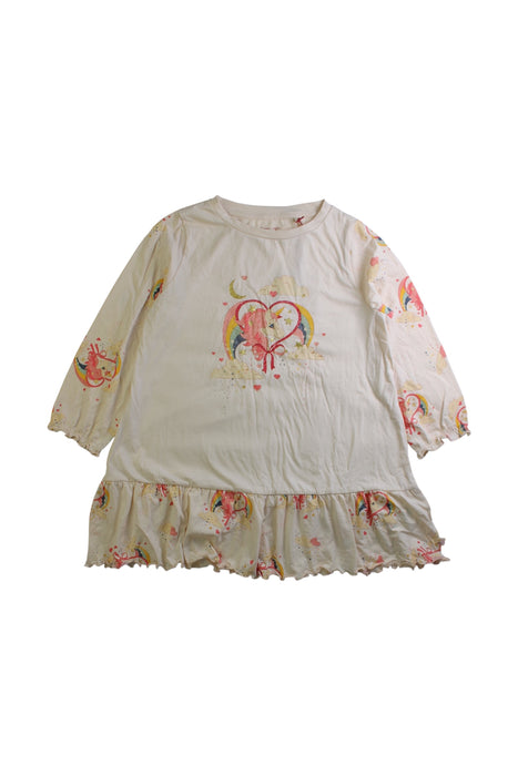 A Multicolour Long Sleeve Dresses from Konges Sløjd in size 4T for girl. (Front View)