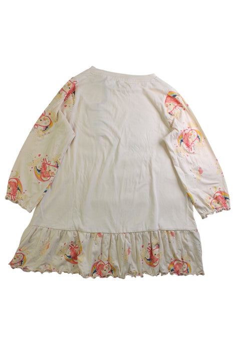 A Multicolour Long Sleeve Dresses from Konges Sløjd in size 4T for girl. (Back View)