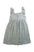 A Grey Sleeveless Dresses from Jamie Kay in size 6T for girl. (Front View)