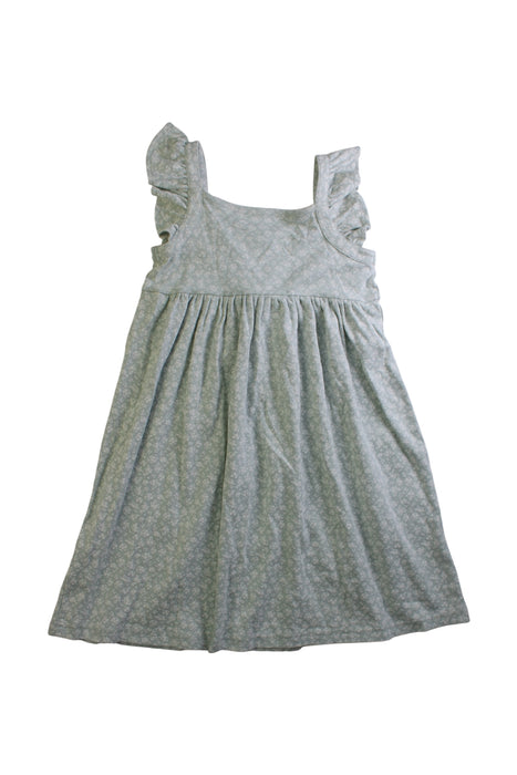 A Grey Sleeveless Dresses from Jamie Kay in size 6T for girl. (Back View)