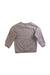 A Taupe Crewneck Sweatshirts from Jamie Kay in size 4T for girl. (Back View)