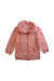 A Pink Hooded Sweatshirts from Momonittu in size 4T for girl. (Front View)