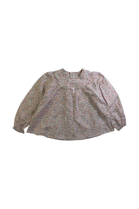 A Multicolour Long Sleeve Tops from Purete du... Bebe in size 5T for girl. (Front View)