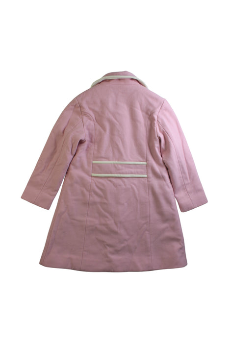 A Pink Coats from Brittanical in size 5T for girl. (Back View)