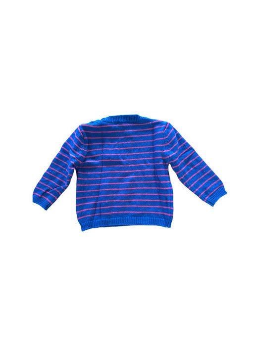 A Blue Knit Sweaters from Bout'Chou in size 12-18M for boy. (Back View)