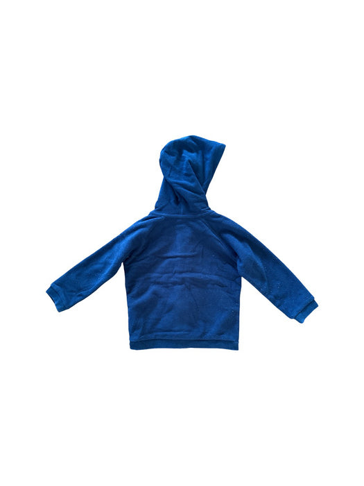 A Blue Hooded Sweatshirts from Jacadi in size 18-24M for boy. (Back View)