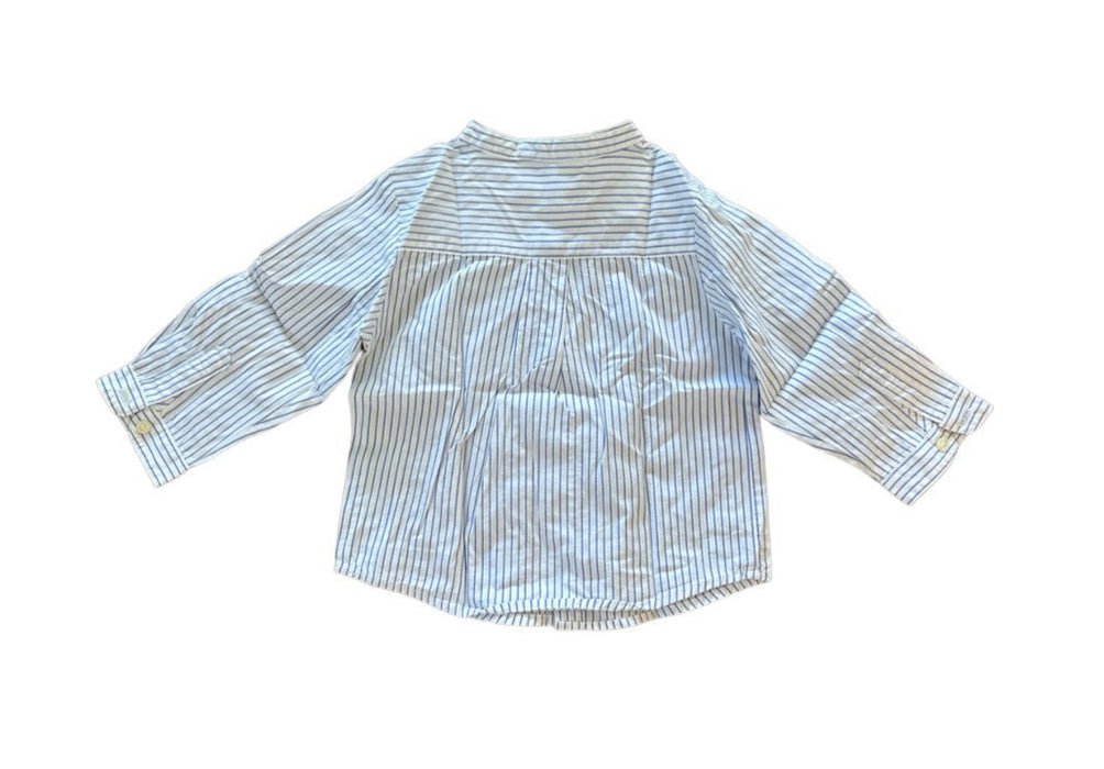 A White Long Sleeve Shirts from Jacadi in size 6-12M for neutral. (Back View)