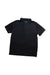 A Black Short Sleeve Polos from Under Armour in size 7Y for boy. (Back View)