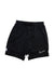 A Black Active Shorts from Nike in size 10Y for boy. (Front View)