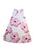 A Pink Sleeveless Dresses from Snurk in size 10Y for girl. (Back View)