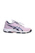 A Pink Sneakers from ASICS in size 10Y for girl. (Front View)