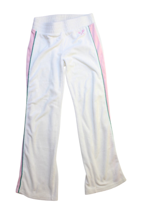 A White Casual Pants from Juicy Couture in size 10Y for girl. (Front View)