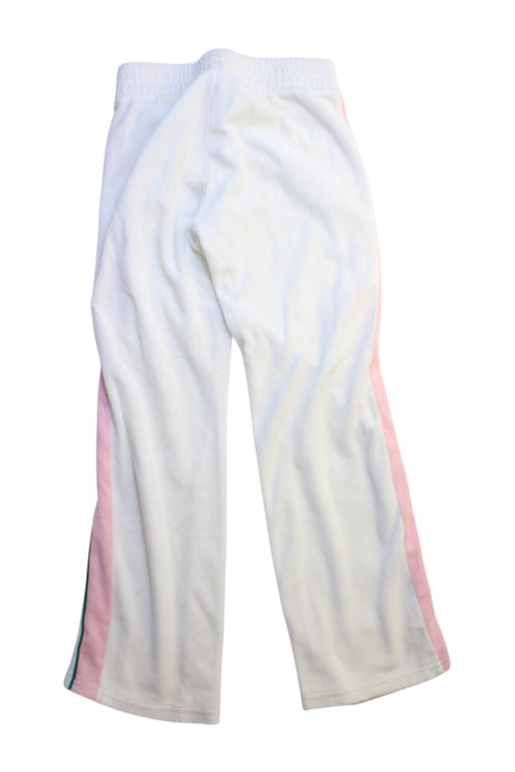 A White Casual Pants from Juicy Couture in size 10Y for girl. (Back View)