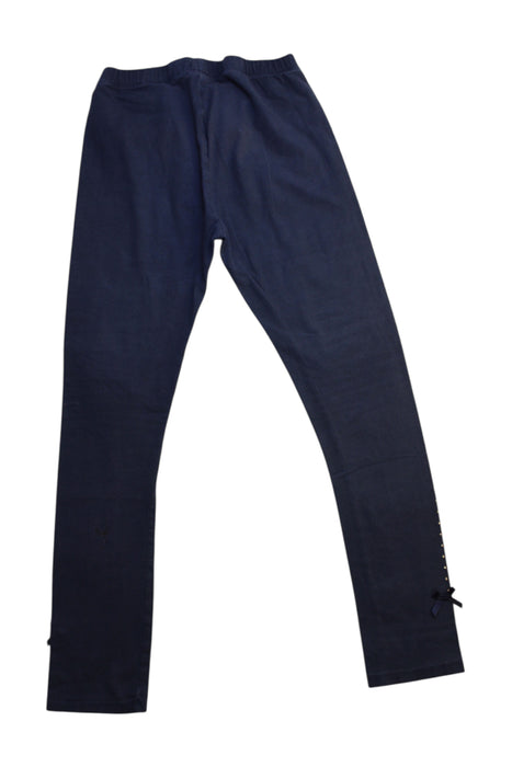 A Navy Leggings from Le Chic in size 10Y for girl. (Back View)