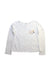 A White Long Sleeve Tops from Chloe in size 10Y for girl. (Front View)