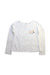 A White Long Sleeve Tops from Chloe in size 10Y for girl. (Front View)