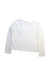 A White Long Sleeve Tops from Chloe in size 10Y for girl. (Back View)