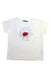 A White Short Sleeve Tops from Jakioo in size 9Y for girl. (Front View)