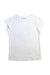 A White Short Sleeve T Shirts from Karl Lagerfeld in size 12Y for girl. (Back View)