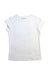 A White Short Sleeve T Shirts from Karl Lagerfeld in size 12Y for girl. (Back View)