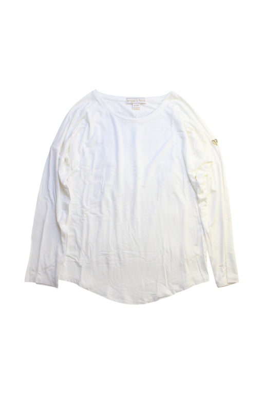 A White Long Sleeve Tops from Angel's Face in size 8Y for girl. (Front View)