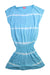A Blue Short Sleeve Dresses from Sunuva in size 8Y for girl. (Front View)