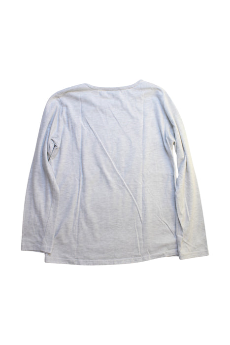 A Grey Long Sleeve T Shirts from Puma in size 10Y for girl. (Back View)