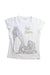 A White Short Sleeve T Shirts from Miss Grant in size 10Y for girl. (Front View)