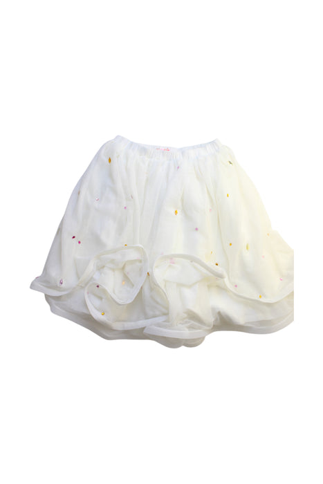 A White Tulle Skirts from Billieblush in size 12Y for girl. (Front View)