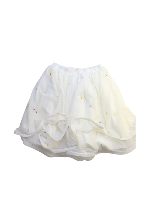 A White Tulle Skirts from Billieblush in size 12Y for girl. (Front View)