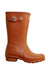 A Orange Rain Boots from Hunter in size 6T for neutral. (Front View)