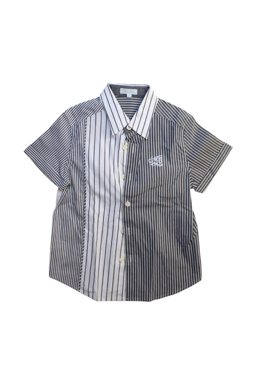 A Navy Short Sleeve Shirts from Nicholas & Bears in size 4T for boy. (Front View)