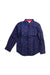 A Navy Long Sleeve Shirts from PONEY in size 6T for boy. (Front View)