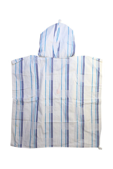 A White Capes & Ponchos from Comme Maman Collection in size 4T for girl. (Back View)