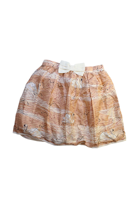 A Peach Short Skirts from Hucklebones in size 10Y for girl. (Front View)