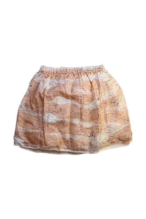 A Peach Short Skirts from Hucklebones in size 10Y for girl. (Back View)